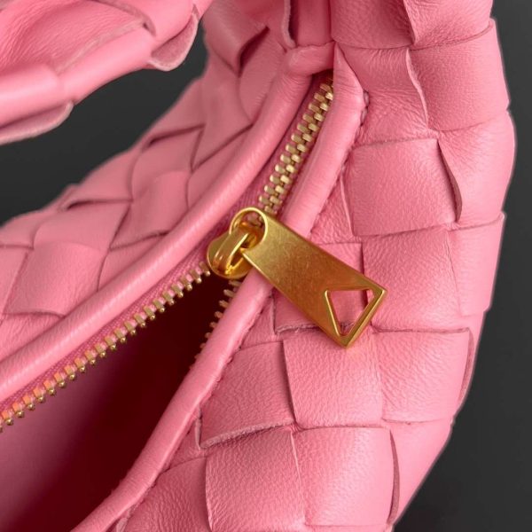Bottega Veneta Intrecciato Mini Jodie In Pink - Image 2