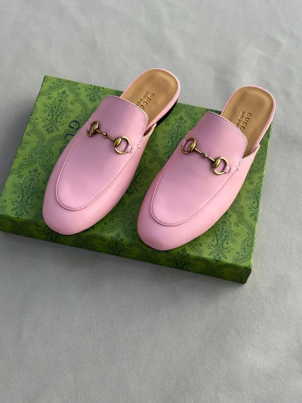 Gucci Princetown Leather Loafers For Women