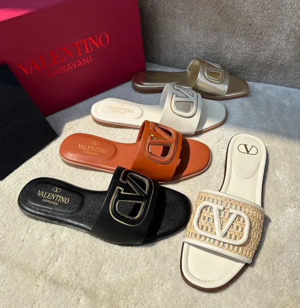 Valentino Garavani VLogo Cut-Out Sandals