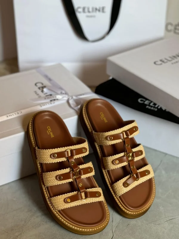 Celine Slides tippi in Calfskin - Image 2