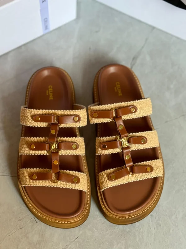 Celine Slides tippi in Calfskin - Image 3