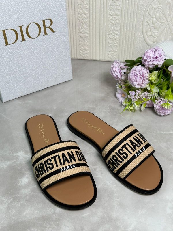 Dior Dway Slides For Women - Image 3