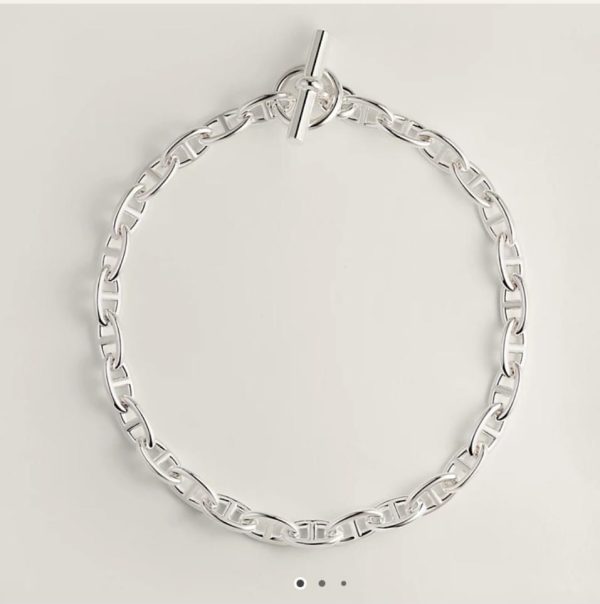 Hermes Chaine D Ancre Collar Necklace