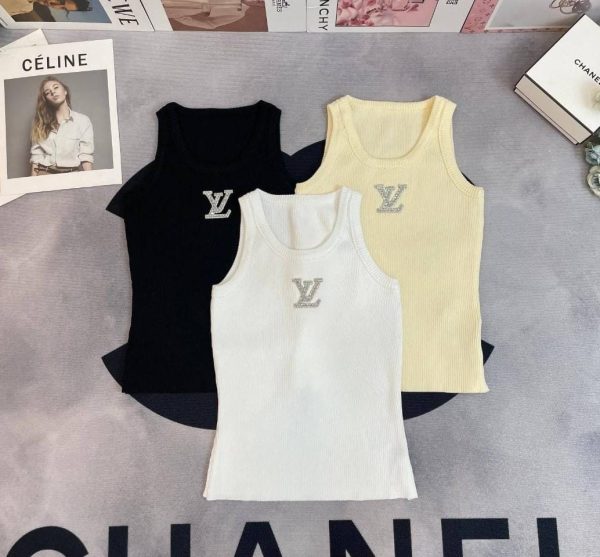 Louis Vuitton Logo Tank Top
