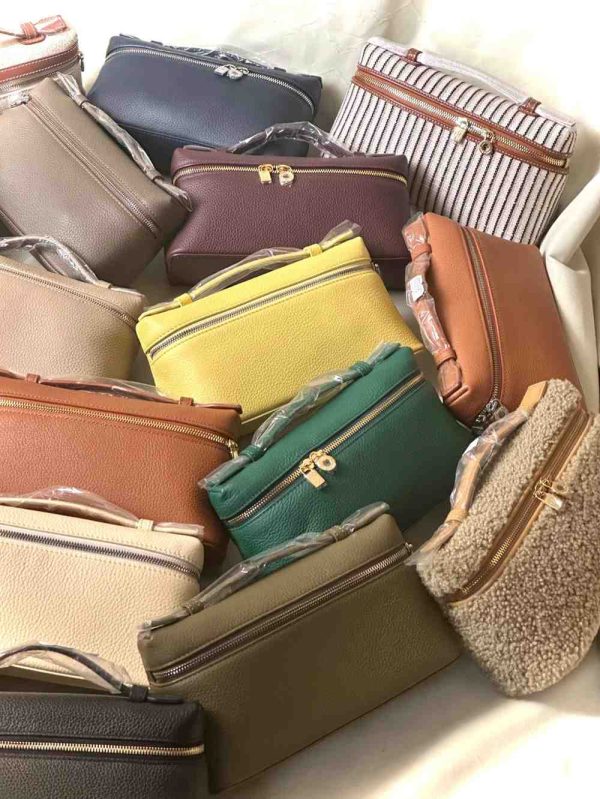 Loro Piana Calfskin Extra Pocket L19 Pouch