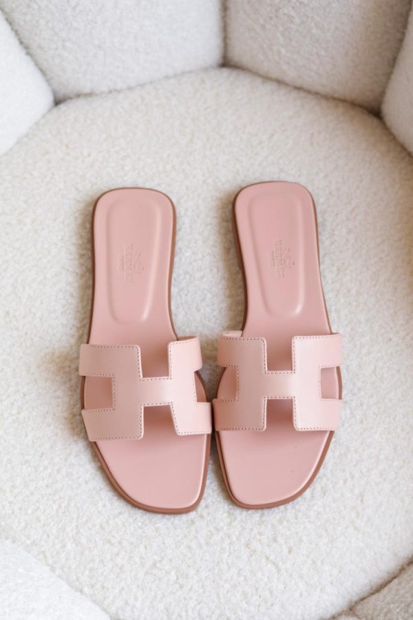 Hermes Oran Sandals Shiny Calfskin - Image 7