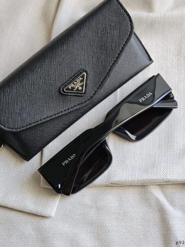 Prada PR 06YS Symbole Rectangular Sunglasses - Image 5