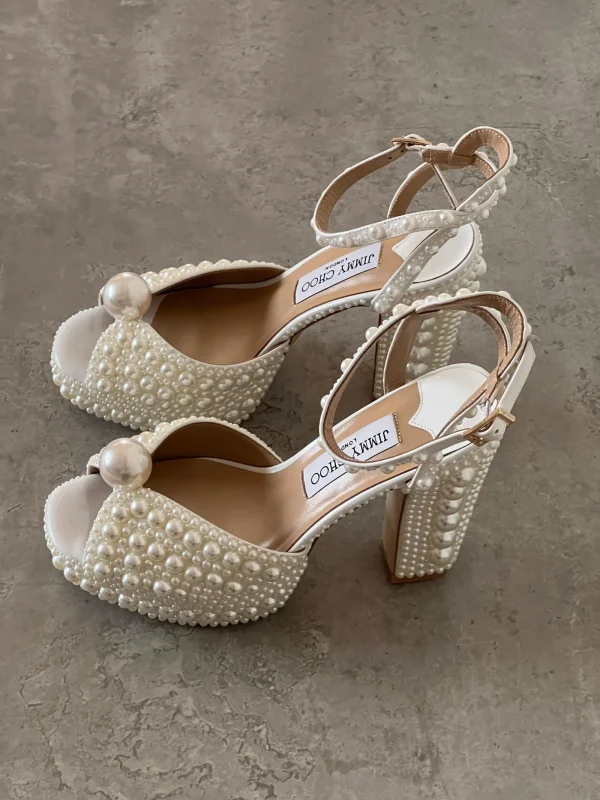 Jimmy Choo Sacaria 100 embellished Sandals Women - Image 2