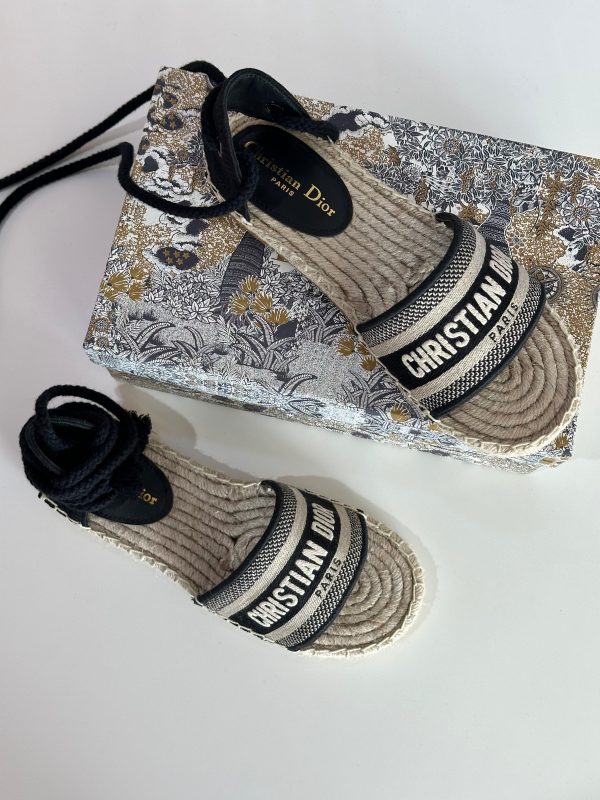 Dior Espadrilles Sandals For Women - Image 3