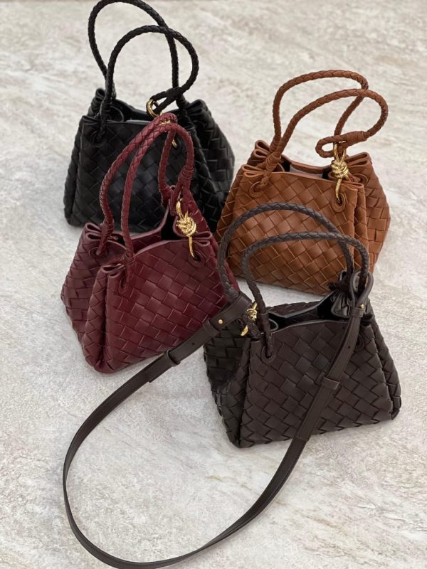 Bottega Veneta Parachute Intrecciato Shoulder Bag