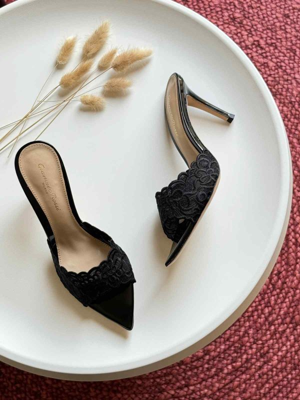Gianvito Rossi Lace Heels For Women - Image 2