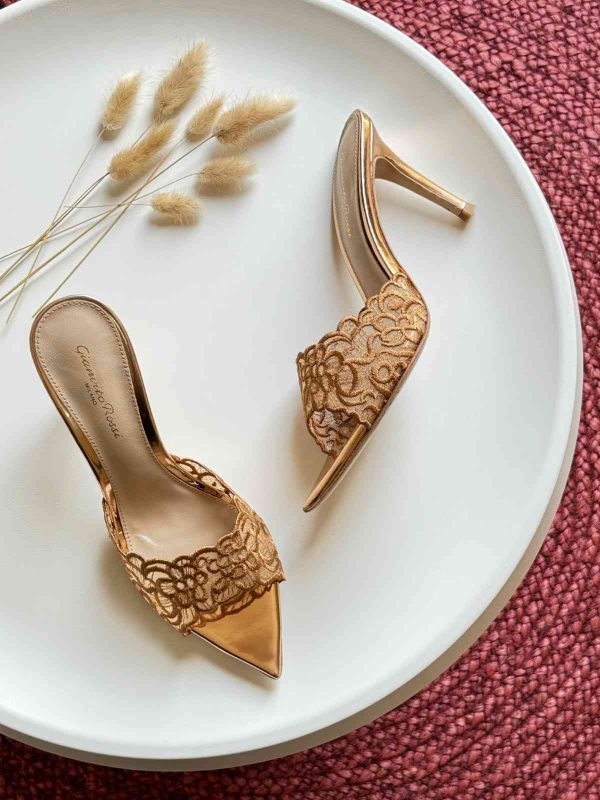 Gianvito Rossi Lace Heels For Women