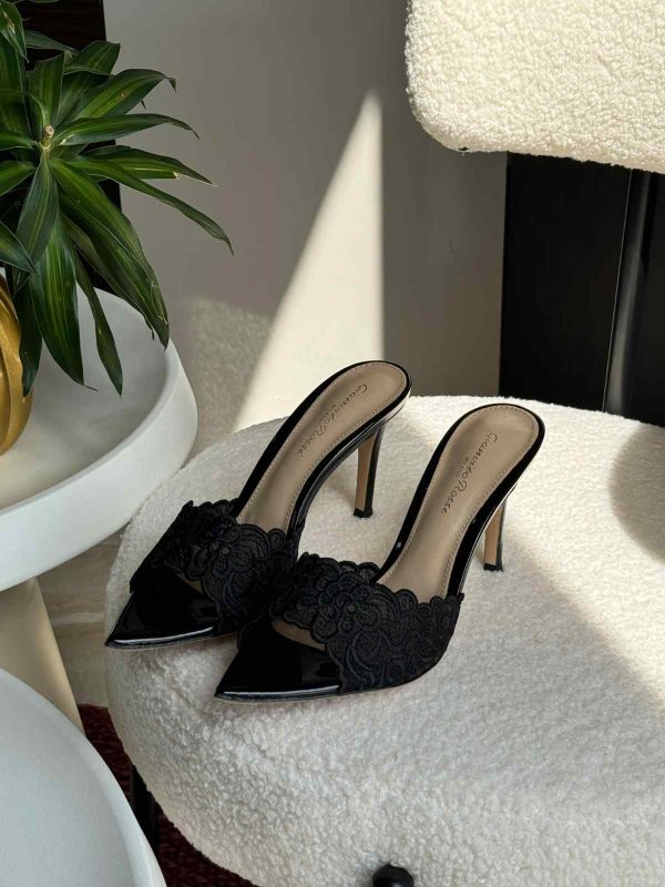 Gianvito Rossi Lace Heels For Women - Image 3