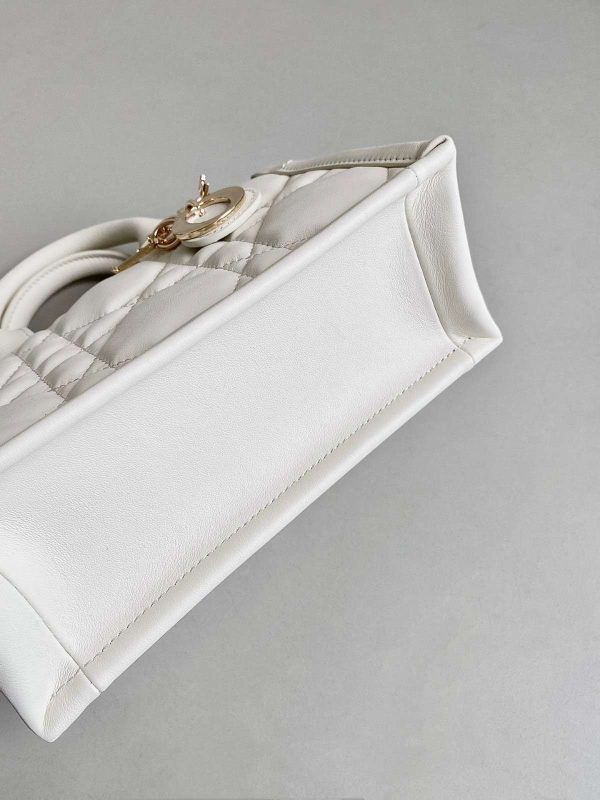 Christian Dior Mini Book Tote Bag In Lambskin - Image 8