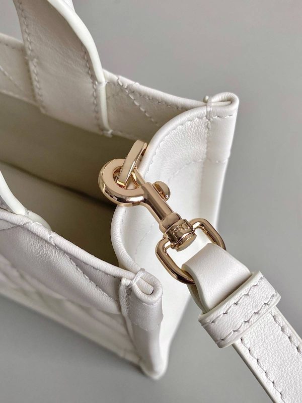 Christian Dior Mini Book Tote Bag In Lambskin - Image 7