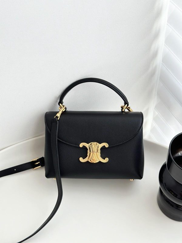 replica celine teen nino bag black