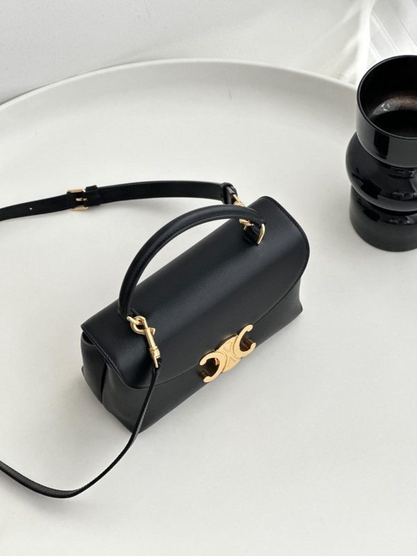 replica celine teen nino bag black