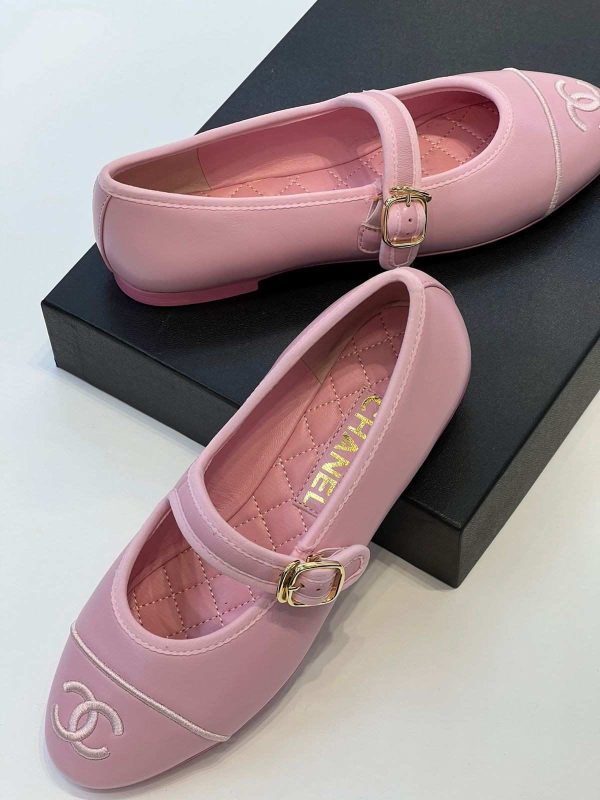 Chanel Double C Mary Jane Shoes - Image 5