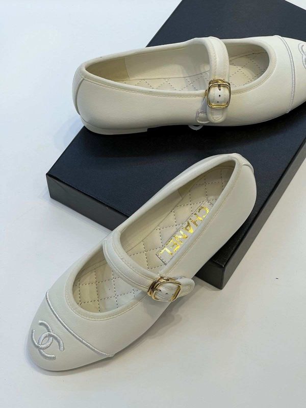 Chanel Double C Mary Jane Shoes - Image 7