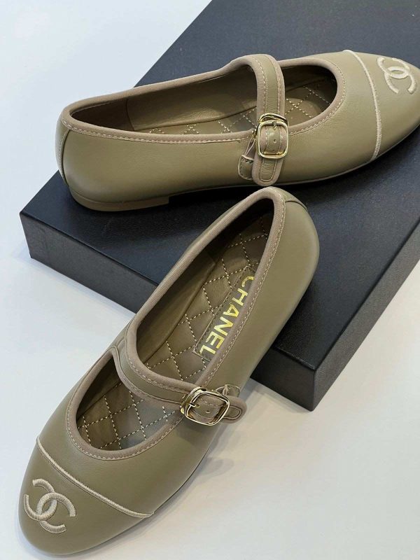 Chanel Double C Mary Jane Shoes - Image 9