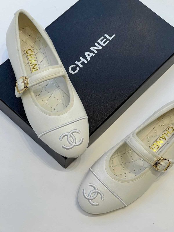 Chanel Double C Mary Jane Shoes - Image 6