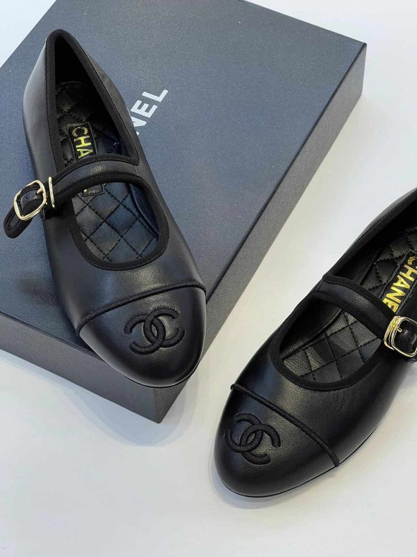 Chanel Double C Mary Jane Shoes - Image 2