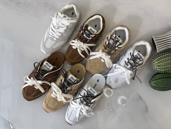 Miu Miu Women Nappa Sneakers