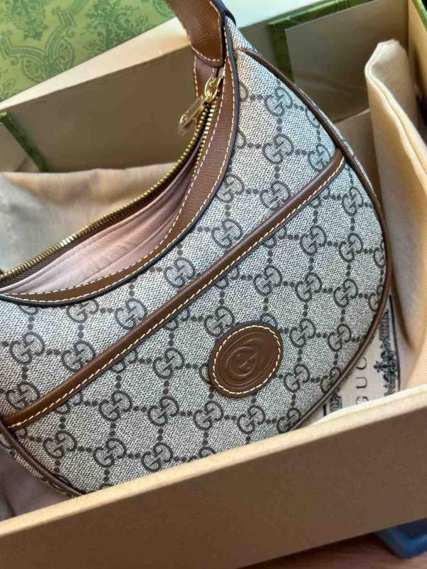 Gucci GG Half Moon Shaped Mini Bag - Image 2