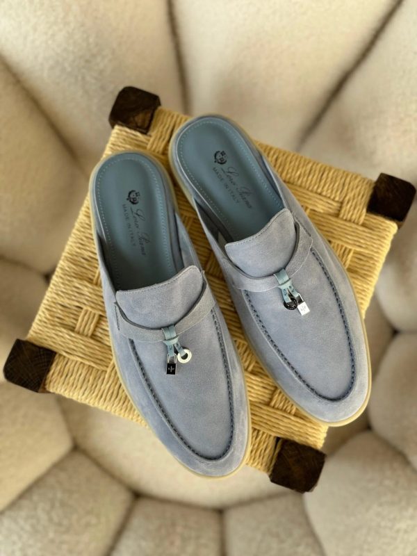 Charms Walk Babouche Loafers in Suede - Image 3