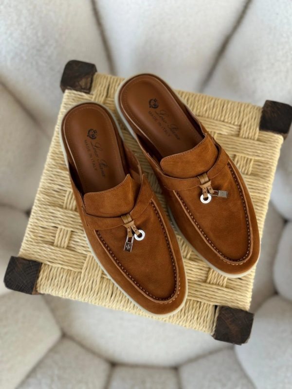Charms Walk Babouche Loafers in Suede - Image 5