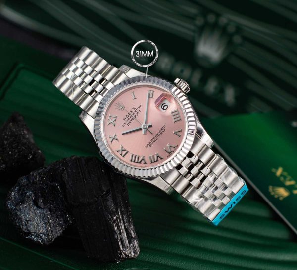 Rolex Datejust 31 Roman Dial Diamonds Women's Watch