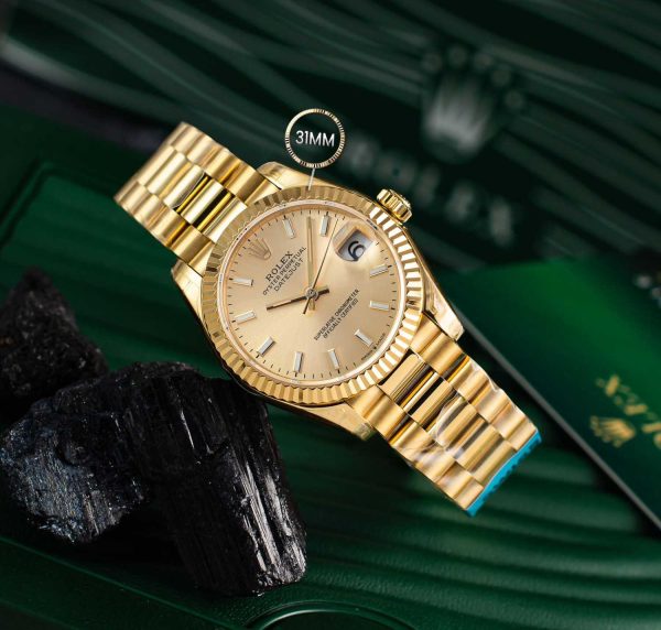Rolex Datejust 31 Roman Dial Diamonds Women's Watch - Image 2