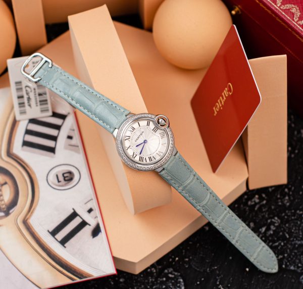 Ballon Bleu De Cartier Daimond Watch - Image 4