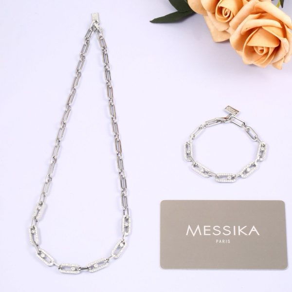 Messika Move Link Pave Chain