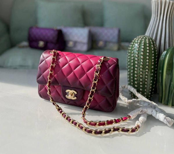 Chanel Ombre Classic Flap Bag - Image 4