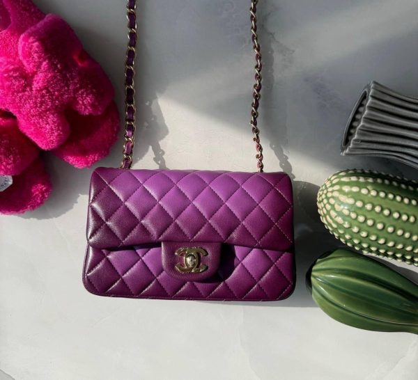 Chanel Ombre Classic Flap Bag - Image 6