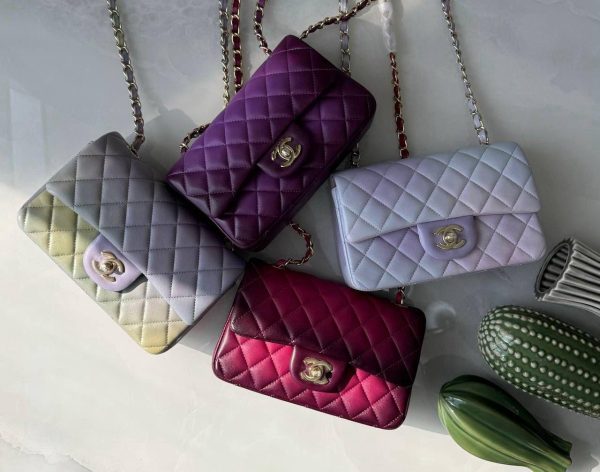 Chanel Ombre Classic Flap Bag - Image 2