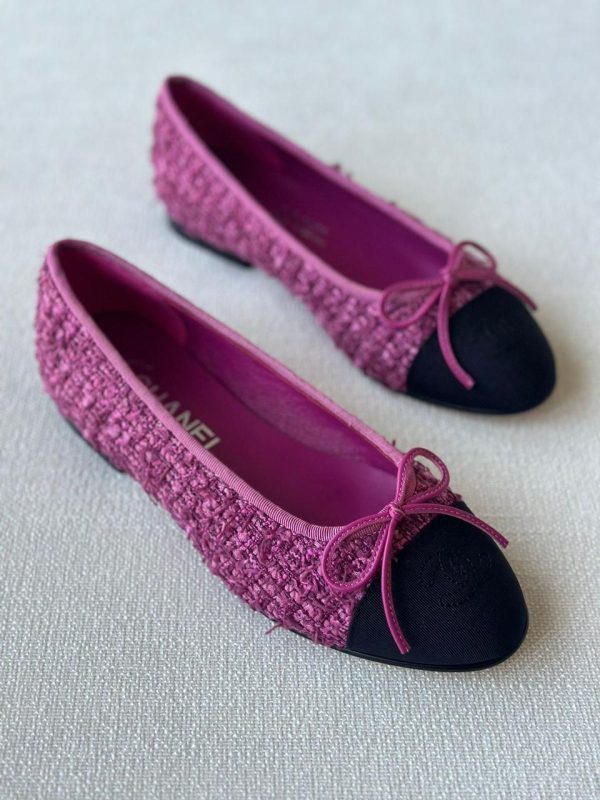 Chanel Cambon tweed ballet flats woman - Image 2