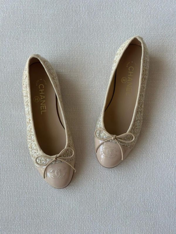 Chanel Cambon tweed ballet flats woman - Image 6