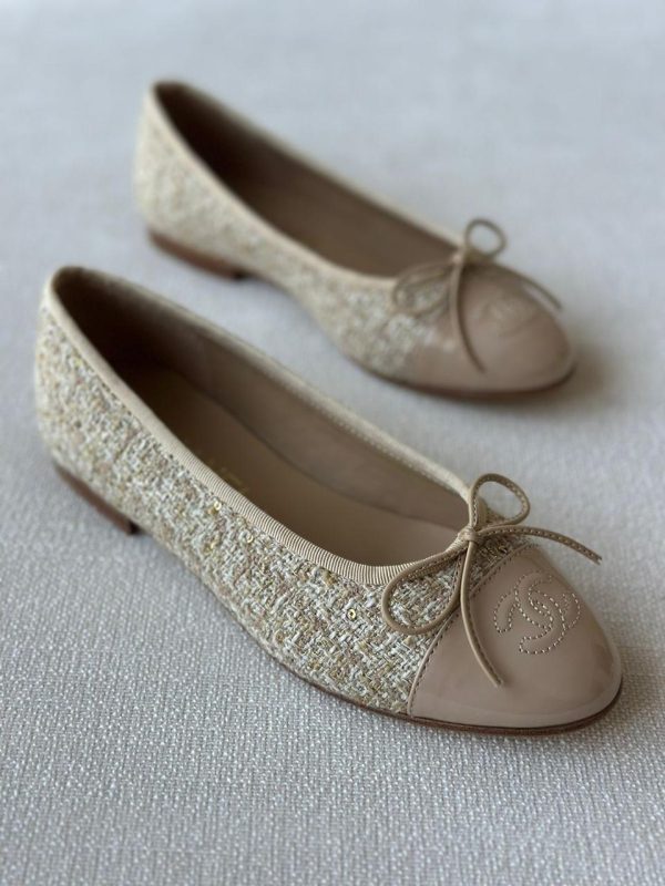 Chanel Cambon tweed ballet flats woman - Image 7