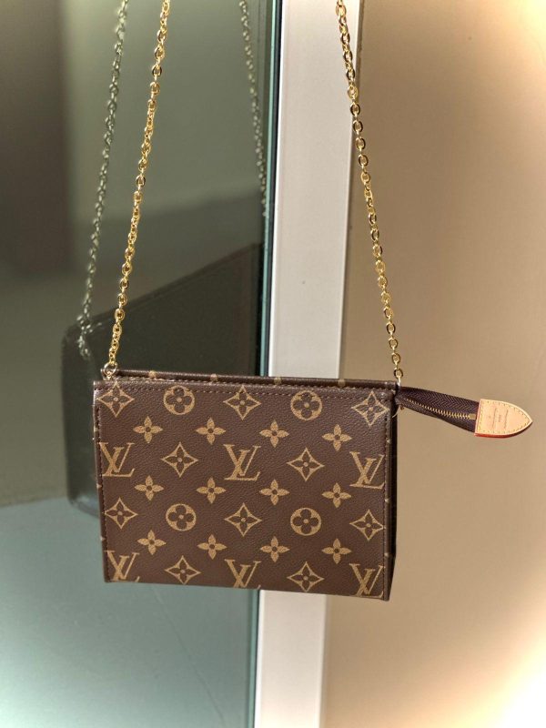 Louis Vuitton Monogram Eclipse Gaston Wearable Wallet - Image 4