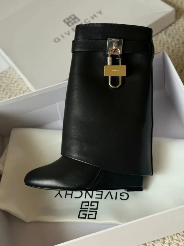 Givenchy Shark Lock Ankle Boots - Image 3