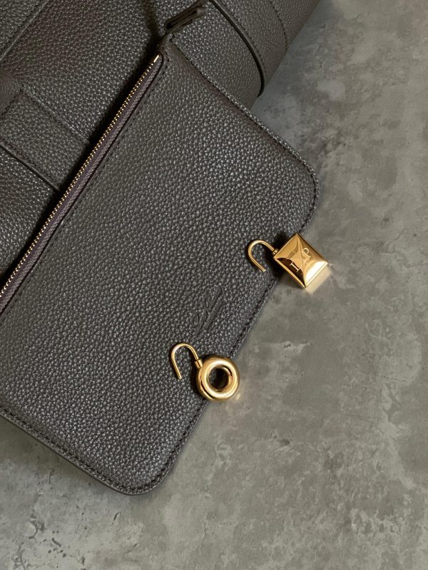 Loro Piana Dark Taupe Loom Tote Bag - Image 2