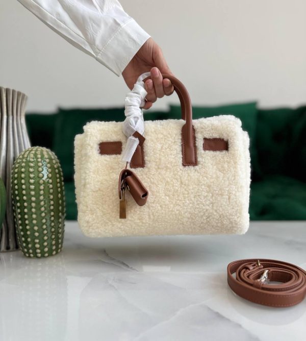 Ysl Fur Bag Sac de jour handbag