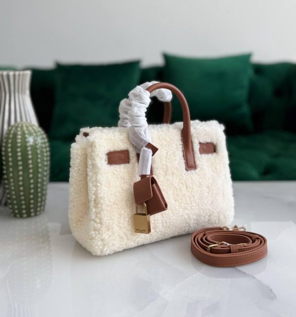 Ysl Fur Bag Sac de jour handbag