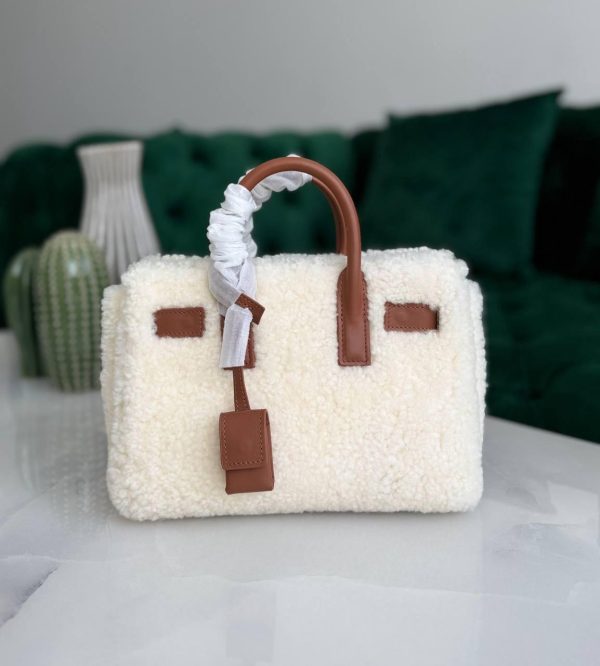Ysl Fur Bag Sac de jour handbag