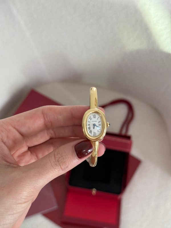Cartier Mini Yellow Gold Baignoire Watch 18.7mm - Image 2
