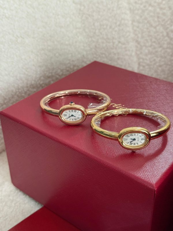 Cartier Mini Yellow Gold Baignoire Watch 18.7mm