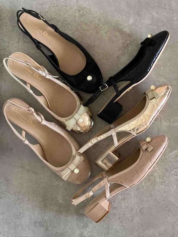 dior ballet flats