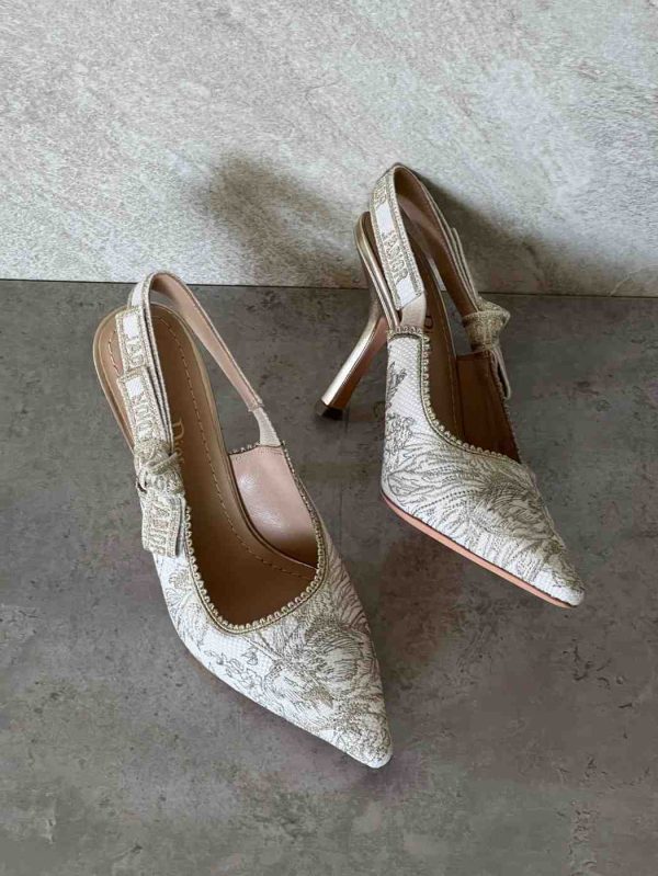 dior j'adior white heels​